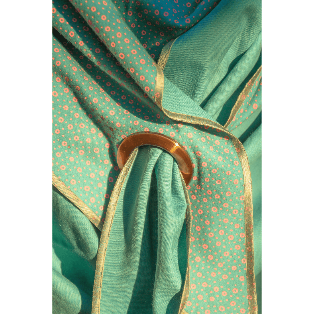 XXL Dreieckstuch/Halstuch mit Öse aus Bio Flanell in verschiedenen Varianten - unverzichtbar schön - responsible handmade design