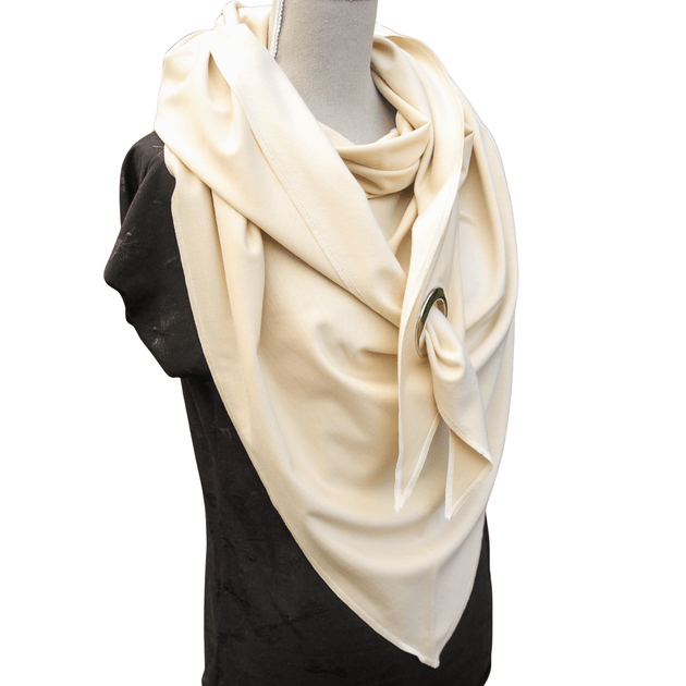 XXL - Dreieckstuch/Halstuch mit Öse aus Tencel Lyocell - unverzichtbar schön - responsible handmade design